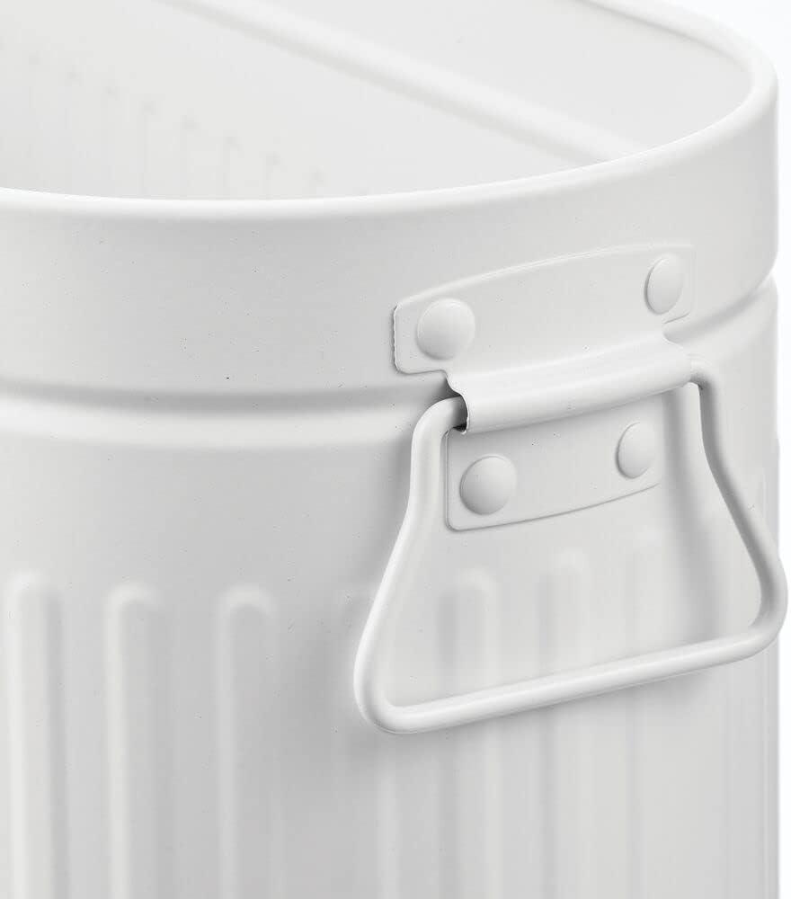 mDesign Large Steel Free Standing Toilet Paper Organizer, 6-Roll Tissue  Storage Holder Container Bin for Bathroom Floor, Fits Under Sink, Vanity,  Shelf, In Cabinet, or Corner, Oscar Collection - White
