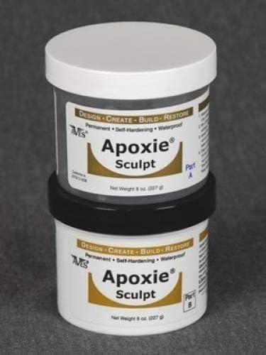 Aves Apoxie Sculpt - 2 Part Modeling Compound (A & B) - 1 Pound, Natural