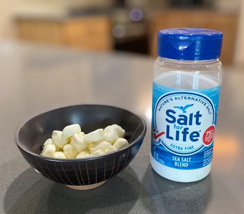 Salt For Life Salt Substitute - 10.5 oz. - Tasty Low Sodium Salt &  Potassium Salt Substitute for High Blood Pressure - The Top Salt Substitute  With Real Salt-Taste and Salt Alternative! 