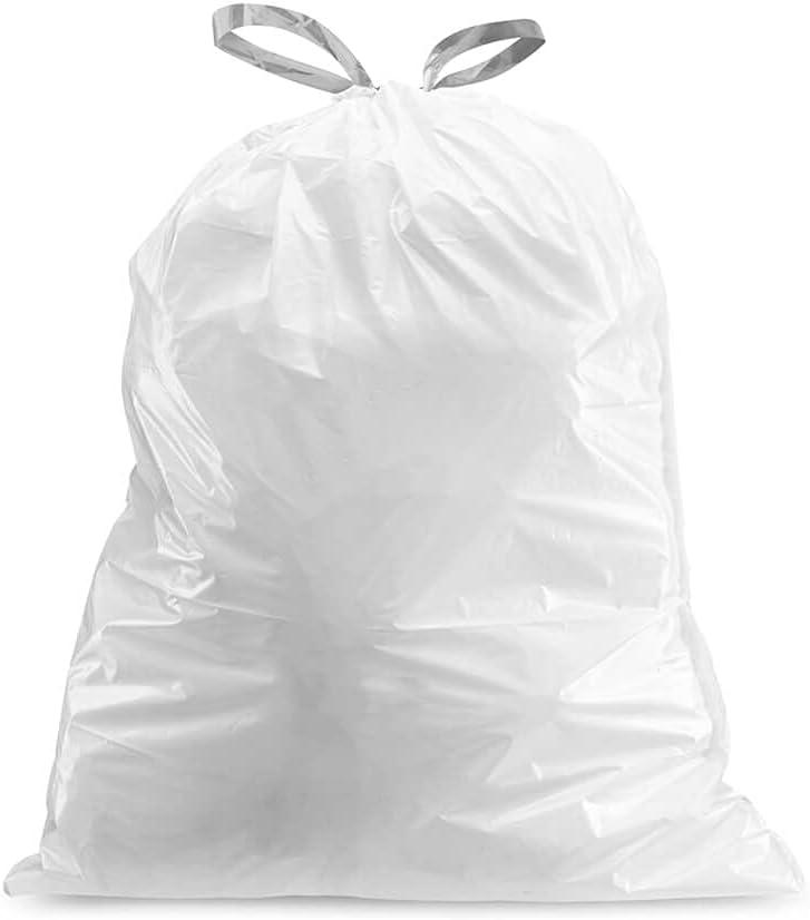 4 Gallon Small White Strong Drawstring Trash Bag/Rubbish Bags/Garbage Bags  for Bathroom - China Plastic Bag and Trash Bag price