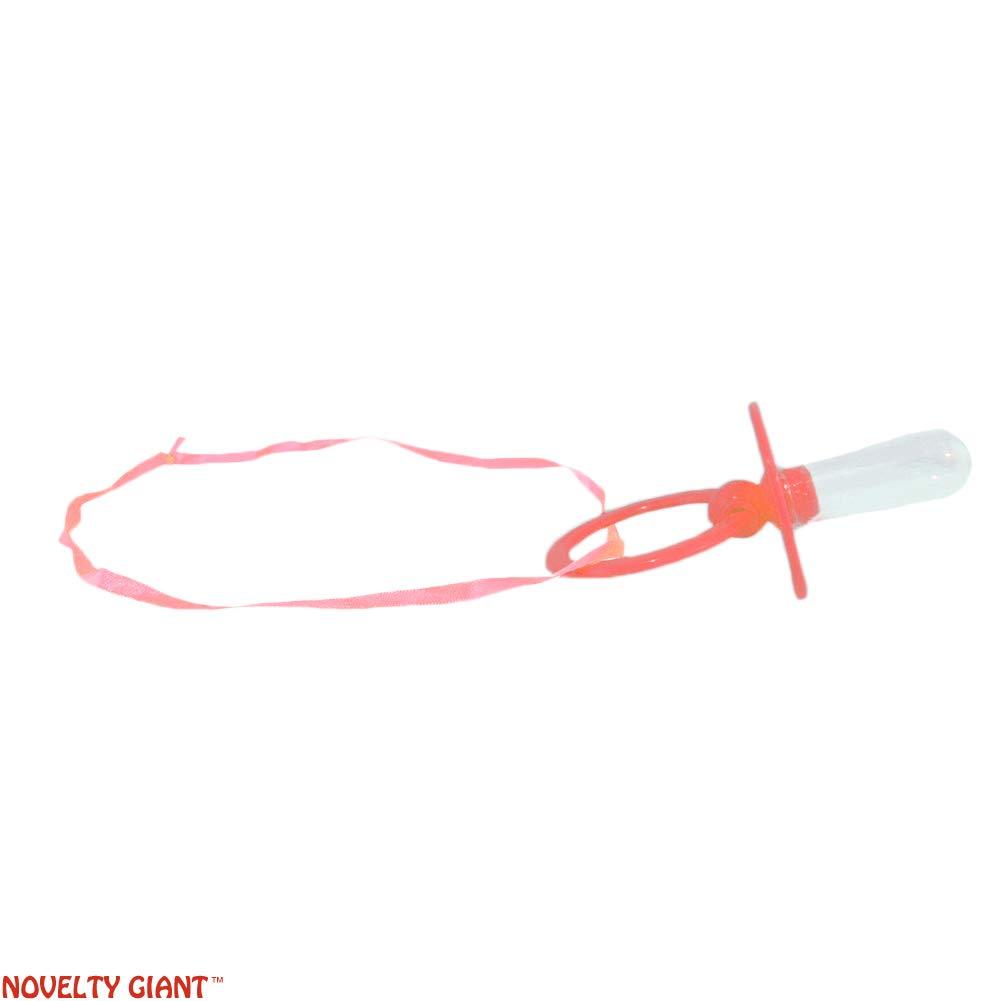 Jumbo Baby Pacifier Pink Novelty Costume Accessory