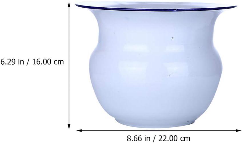 DOITOOL Paralume Vintage In Tessuto Floreale 25x25x18 Cm - A Clip, Per Lampade E27, Rustico, Colore Crem - 3