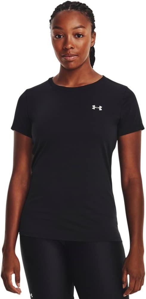 Under Armour Women s Tech Short Sleeve T Shirt Black 001