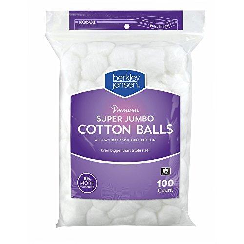 Berkley Jensen Super Jumbo 100 Cotton Balls 100 ct