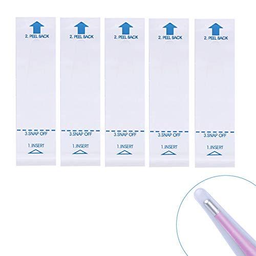 100 Pack Thermometer Probe Covers Disposable Universal Digital Oral