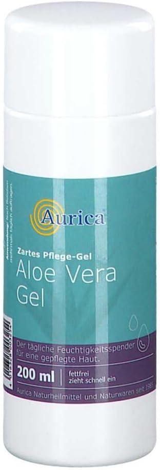 Aloe Vera Gel Aurica 200ml - Pure Natural Moisturizer for Skin & Hair |  International Shipping | Buy Now with Express International Delivery |  GoSupps.com