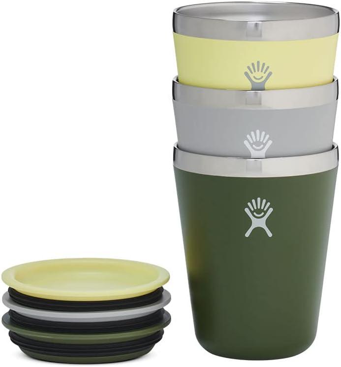 Hydro Flask Outdoor Kitchen Tumbler - Stainless Steel Dinnerware Reusable  Camping Gear Mess Kit Cup …See more Hydro Flask Outdoor Kitchen Tumbler 