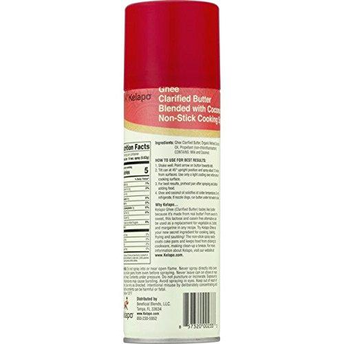 Kelapo Ghee Cooking Oil Spray, 5 oz