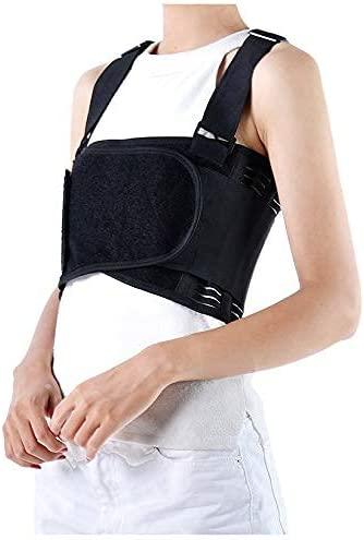Solmyr Rib and Chest Support Brace, Broken Rib Brace, Breathable Rib Belt  for Sore or Bruised Ribs Support, Sternum Injuries, Dislocated Ribs  Protection, Pulled Muscle Pain (XL/XXL) 2X-Large (Pack of 1)