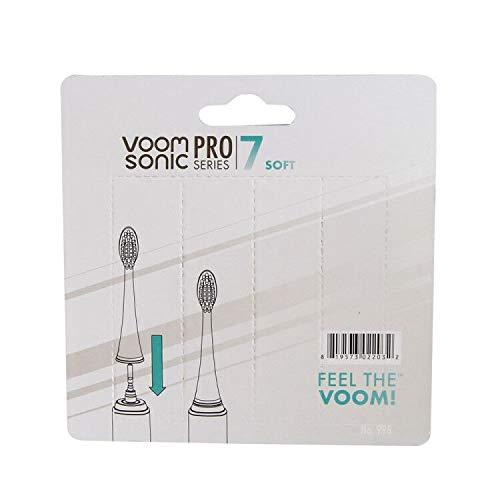 Voom Sonic Pro 7 Series Replacement Brush Heads Advanced Bristle