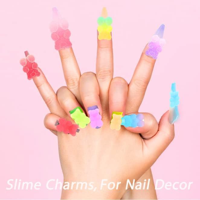 ONE Pastel Gummy Bear Shoe Charm // Handmade // Unique // Kawaii // Cute 