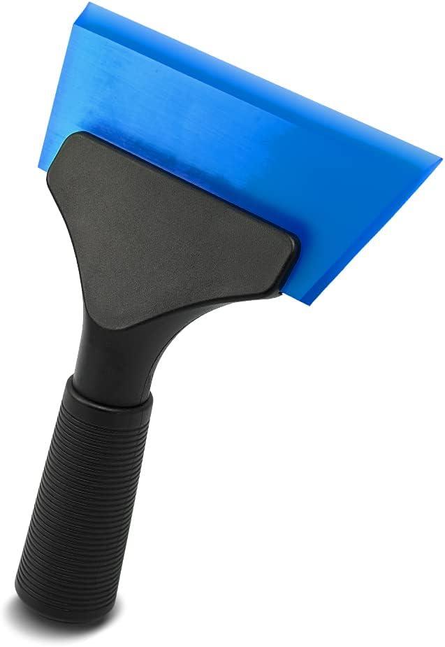  FOSHIO Small Squeegee with 5 Inch Green Rubber Blade