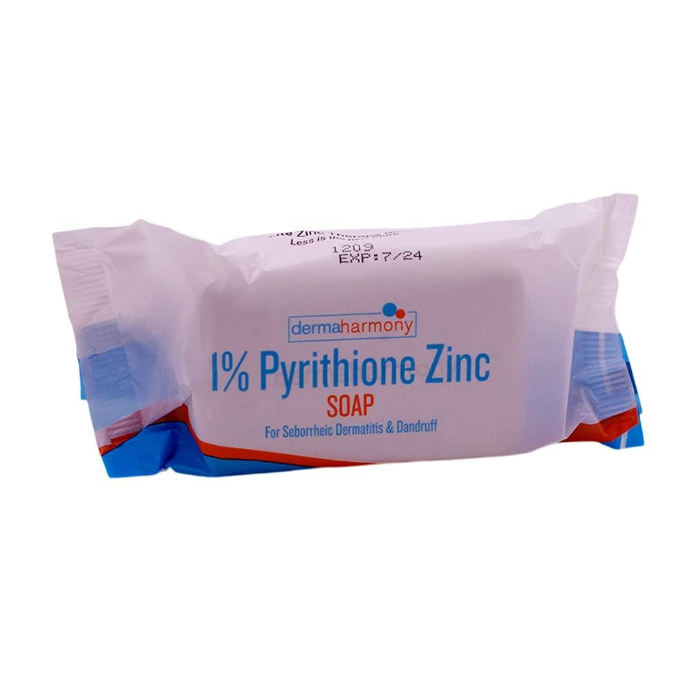 Dermaharmony 1 Pyrithione Zinc (ZnP) Bar Soap 4 oz for Skin Conditions