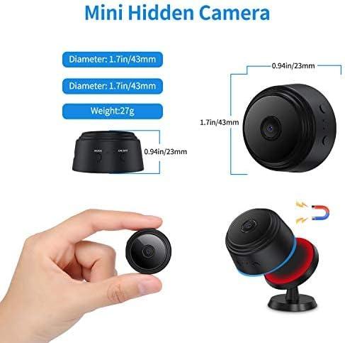 How to use Mini Spy IP Camera Wireless WiFi HD 1080P Hidden Home Security  Night 