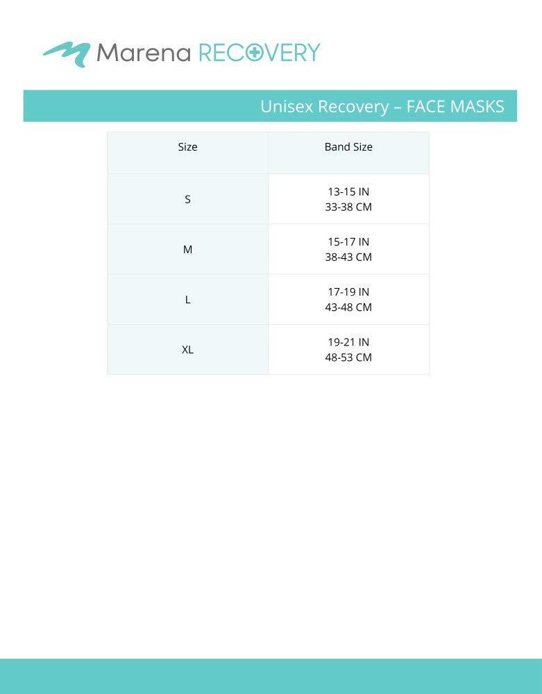 MARENA Unisex Recovery Compression Chin Strap with MidNeck Coverage