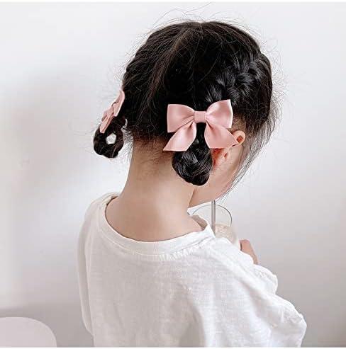  Bow Hair Clips for Girls Pink Hair Bow Barrettes for Little  Girls Cute Hair Accessories for Girls 2pcs Bowknot Hair Clip : Beauty &  Personal Care