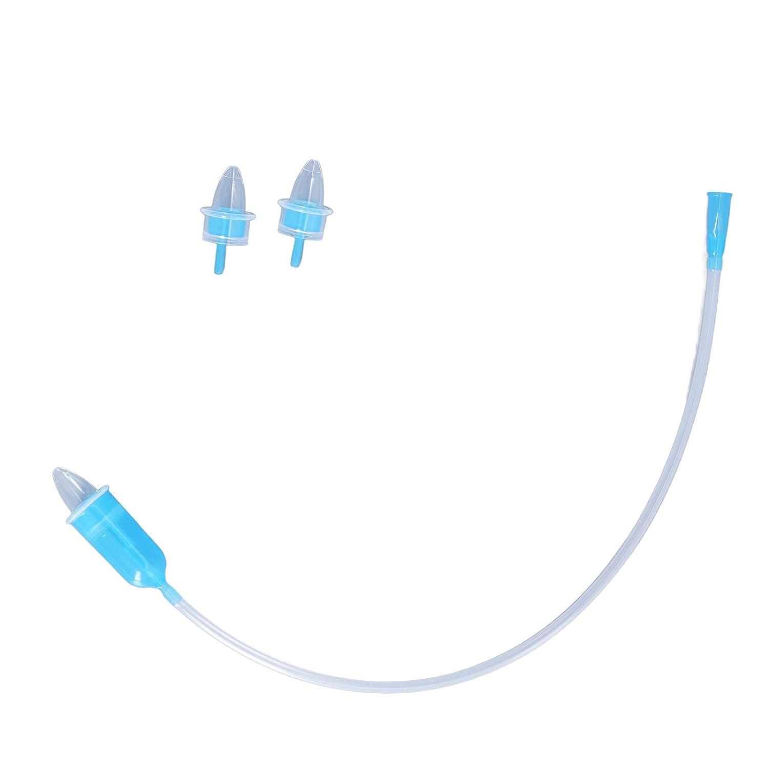 Baby Nose Suction Kit Soft Removing Snot Baby Nose Sucker Manual Safe