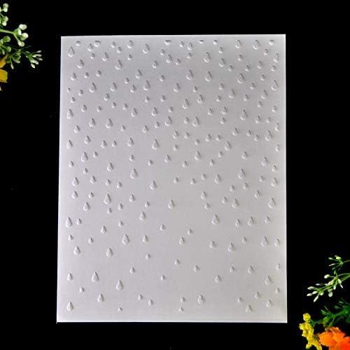 Kwan Crafts - Timbri trasparenti con foglie di fiori, per decorare
