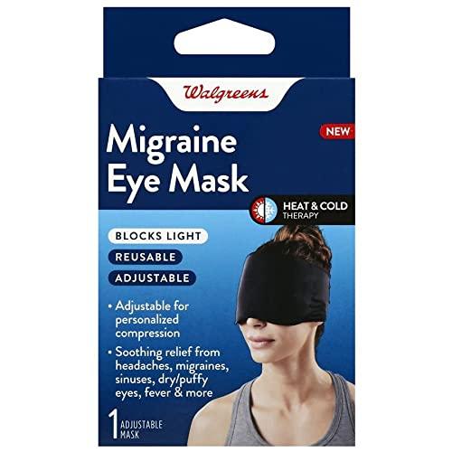 Walgreens Hot & Cold Migraine Eye Mask(Adjustable for Personalized