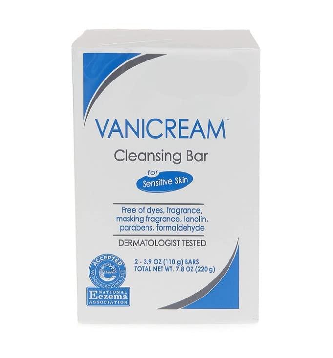 Vanicream Cleansing Bar 3.9oz Per Bar Fragrance free 3.9 Ounce (Pack of 1)