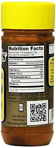 Johnny's Seasoning Salt - 96 Ounce Pack Of 3 Bottles No MSG