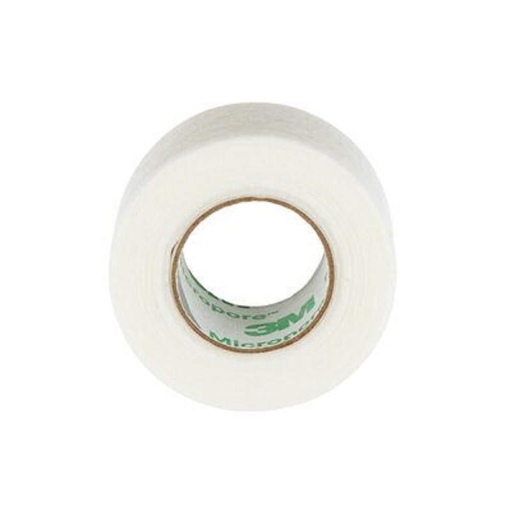 Micropore 3M Tape Surgical Hypoallergenic Paper White 1 X 10yd 6/Rolls