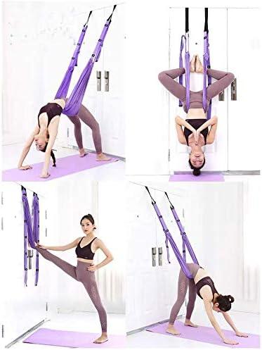 Yoga Fitness Stretching Strap Adjustable Leg Stretcher Back Bend