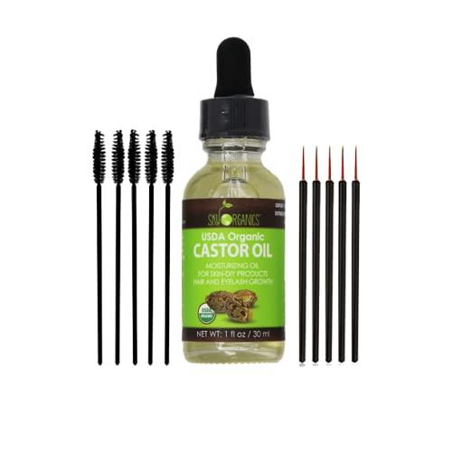Customer Reviews: Sky Organics Organic Castor Oil Eyelash Serum, 1 OZ - CVS  Pharmacy