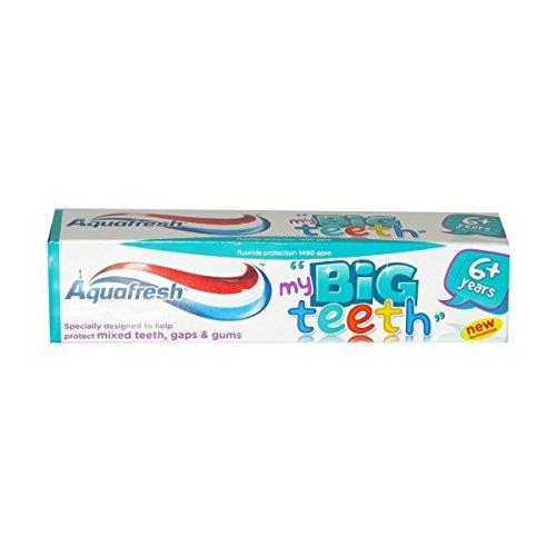 Aquafresh Fluoride Toothpaste for Big Kids 6+ Years Fresh Mint Dental Care