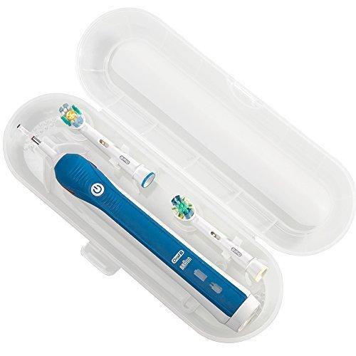 Portable Replacement Plastic Electric Toothbrush Travel Case for Oral-B Pro  Series (Transparent)