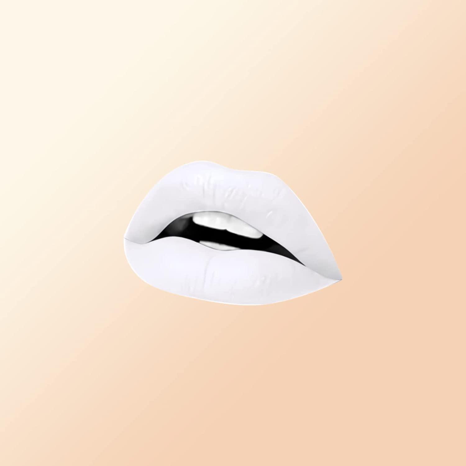 White lipstick deals matte