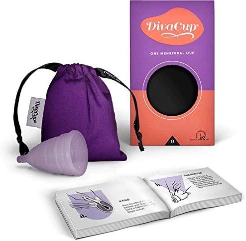 DivaCup - BPA-Free Reusable Menstrual Cup - Leak-Free Feminine Hygiene -  Tampon and Pad Alternative - Up To 12 Hours Of Protection - Model 2