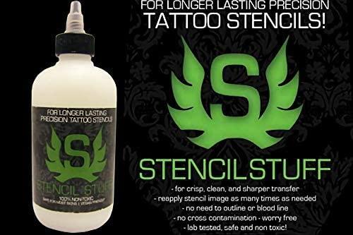 Stencil STUFF - Tattoo application solution - 4oz