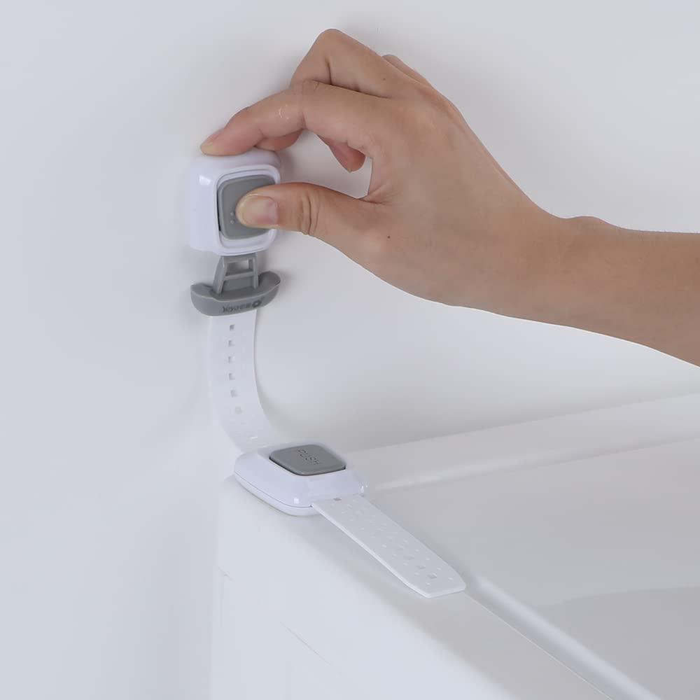 YEYA Baby Proofing Upgraded No Drill Furniture Wall Anchor Child Safety