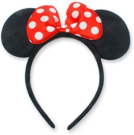 24 Fascie Orecchie Topo Morbide - Accessorio Costume Per Feste Bambini E Adulti, Peluche Imbottito - Foto 4