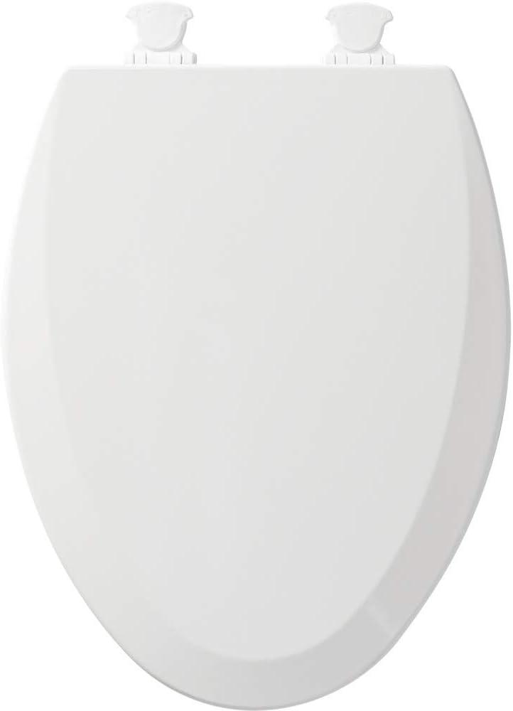 Bemis 1500EC 390 LiftOff Wood Elongated Toilet Seat, 1 Pack, Cotton