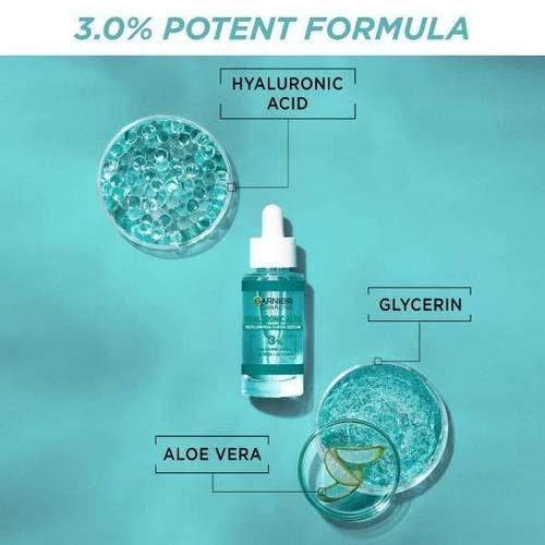 Garnier Hyaluronic Aloe Replumping Super Serum 30ml - Skin Naturals | Buy  Now with Express International Delivery | GoSupps.com