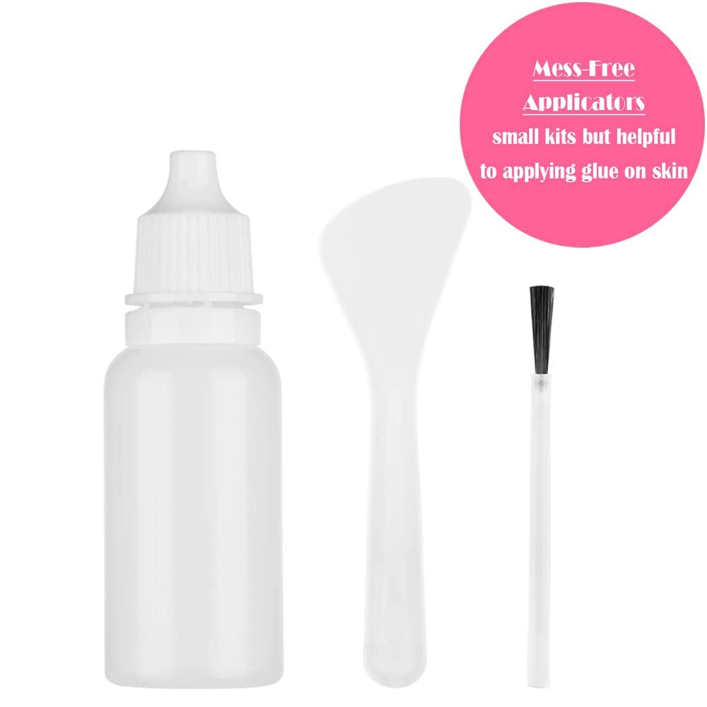 Waterproof Lace Glue, Clear Invisible MIILYE Hair Replacement Wig