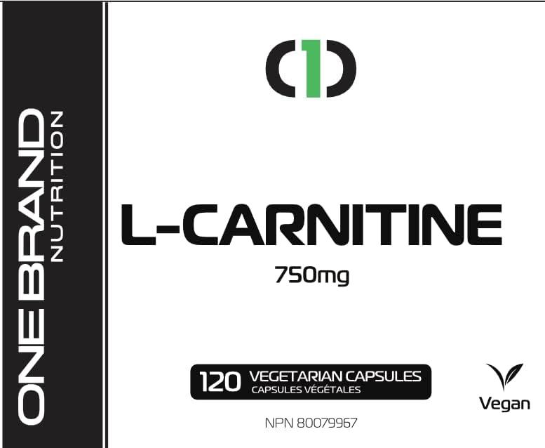 l carnitine 750 One Brand Nutrition L-Carnitine 750 mg (120 Caps) | Vegan | Buy Now with  Express International Delivery