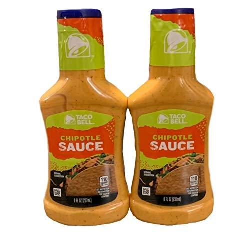 Taco Bell Chipotle Sauce Chipotle Sauce 8 oz Great for Tacos, Wraps