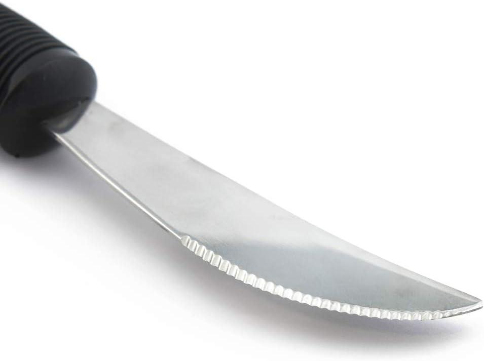 NRS Healthcare Good Grips Serrated Rocker Knife