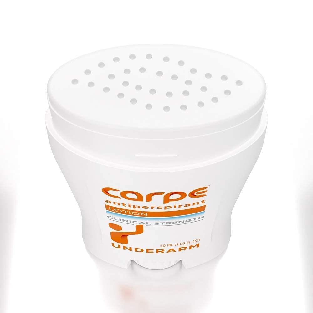 Carpe Underarm Antiperspirant and Deodorant, Clinical strength with all