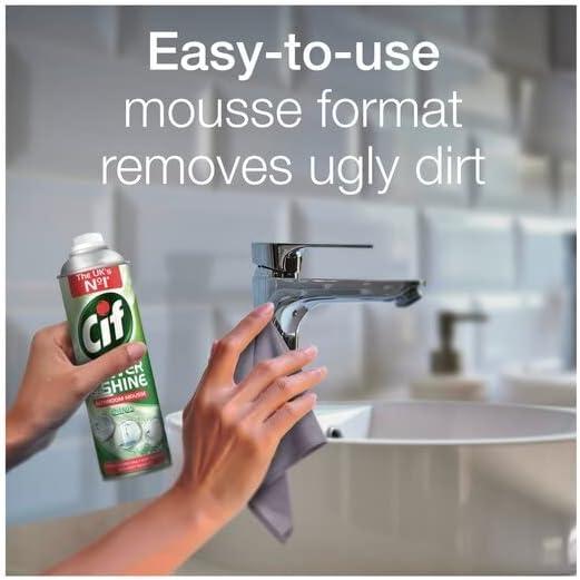 3 X 500ml Mousse Citrus Foam Spray Bathroom & Kitchen | FindTheDeal