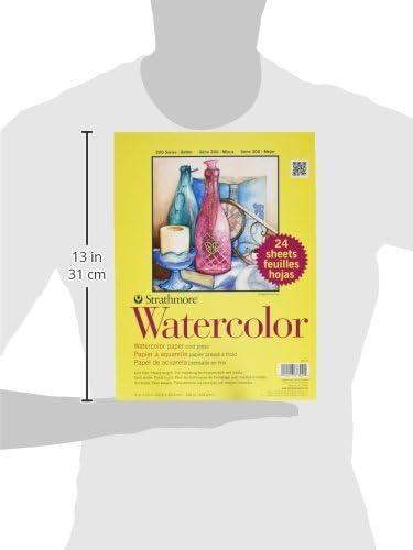 Strathmore 400 Series Visual Watercolor Journal, 140 LB 9x12