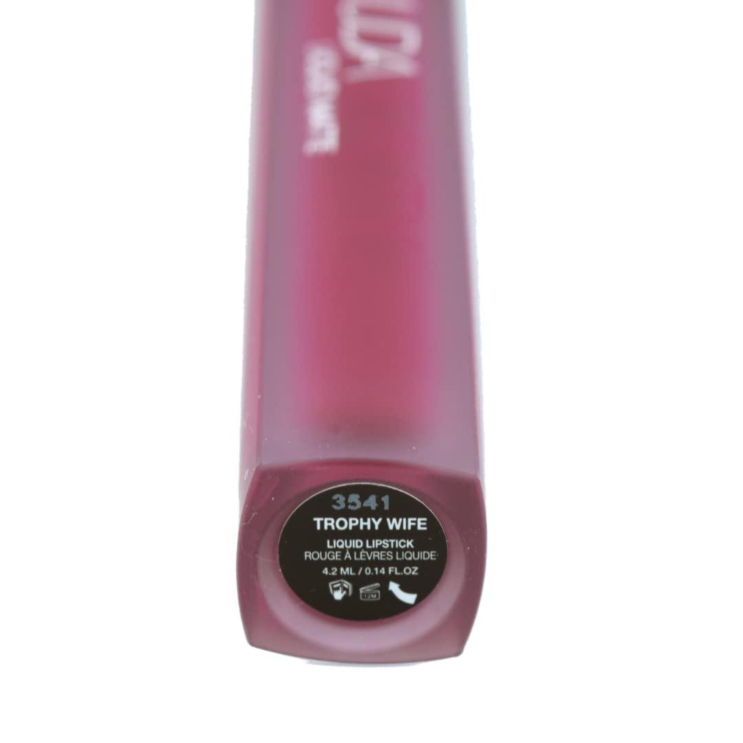 HUDABEAUTY Huda Beauty Liquid Matte Ultra-Comfort Transfer-proof Lipstick -  Trophy Wife Rose Wood