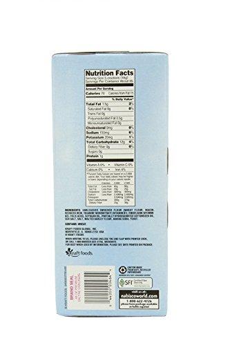 Nabisco Original Premium Saltine Crackers Topped with Sea ...