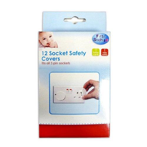 20pcs Plug Socket Cover, Round Uk Plug Socket Cover Child Proof Safety Protector Guard Caps