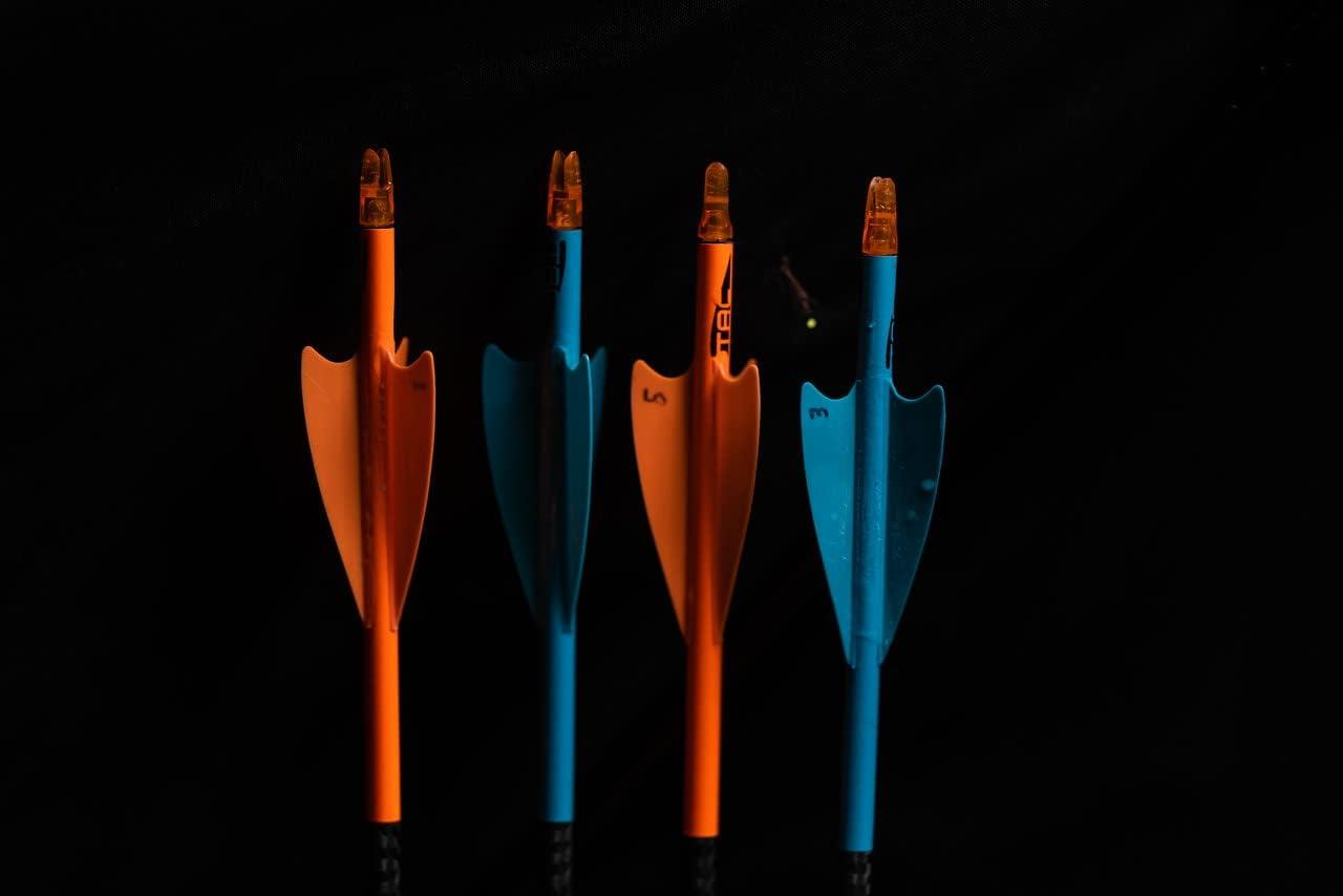 TAC Vanes 2" Matrix Shield Cut Vanes Pack of 100 Vanes for Archery