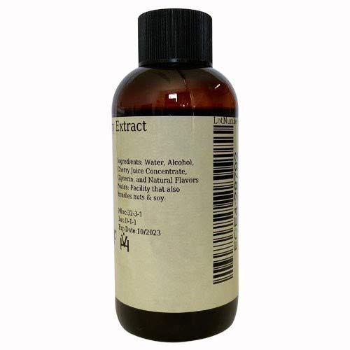 OliveNation Pure Cherry Extract 4 oz. 4 Ounce (Pack of 1)