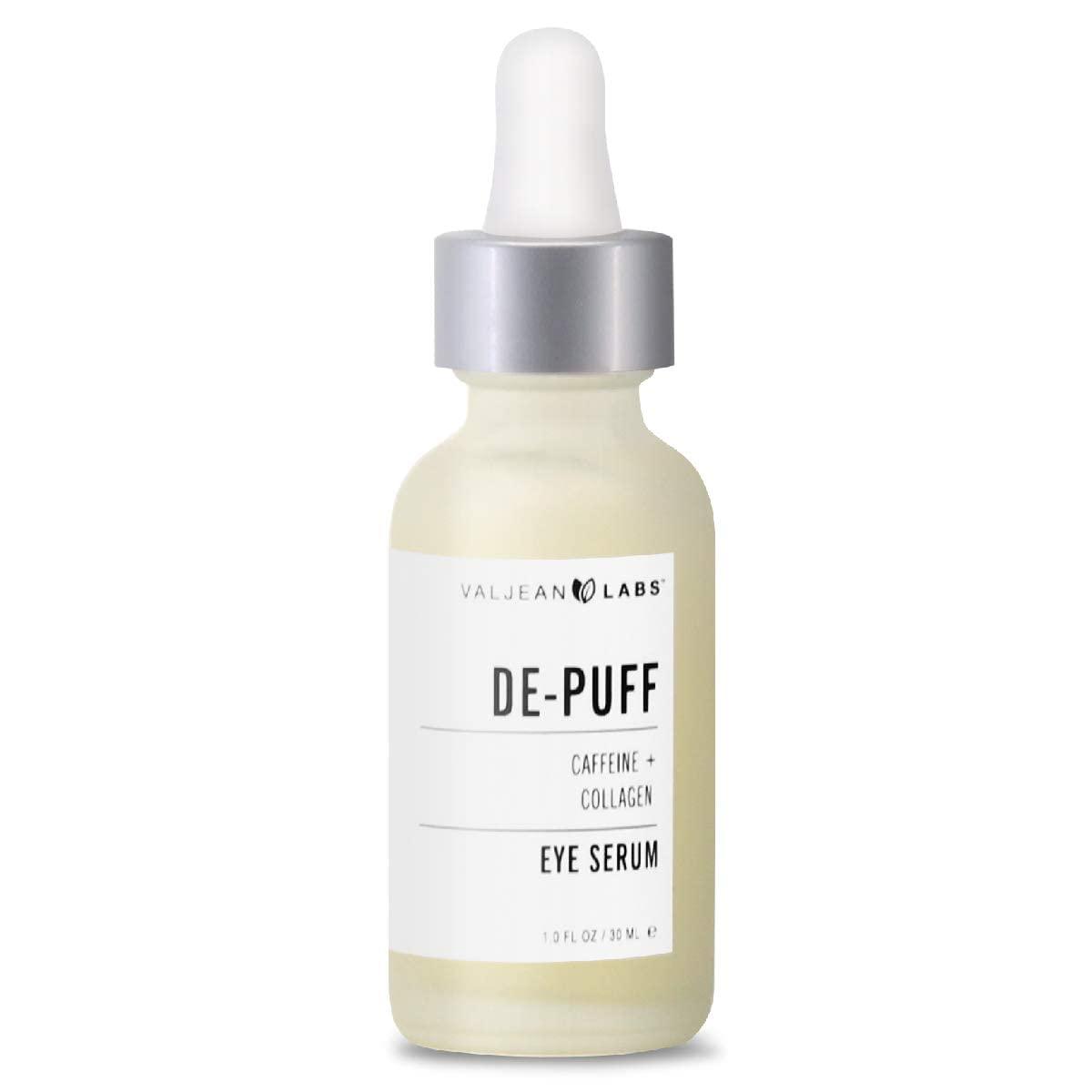 Valjean Labs DePuff Eye Serum Caffeine + Collagen Helps to Reduce
